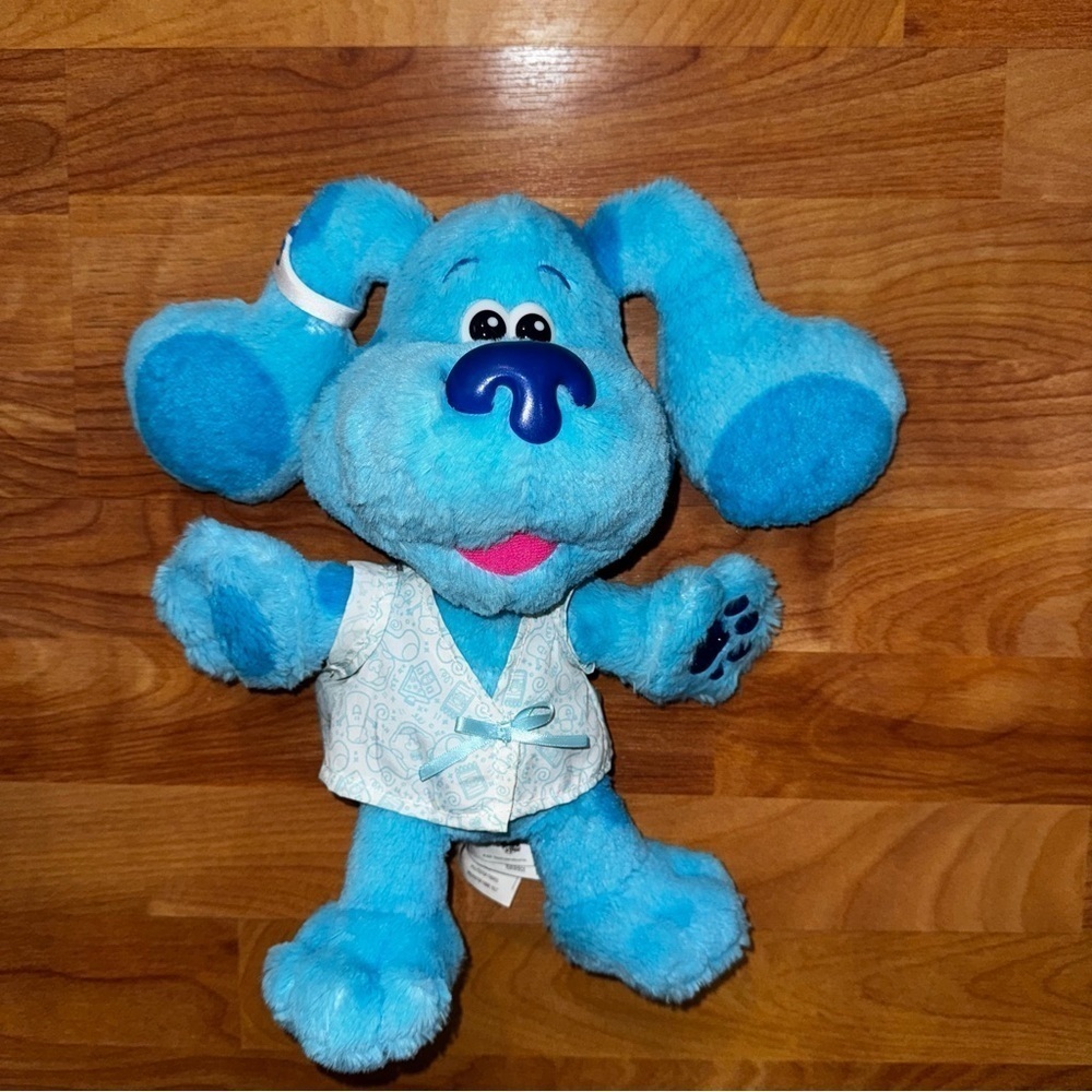 Blues Clues & You Check-Up Time Blue Lights & Sounds Interactive Plush Dr Works!